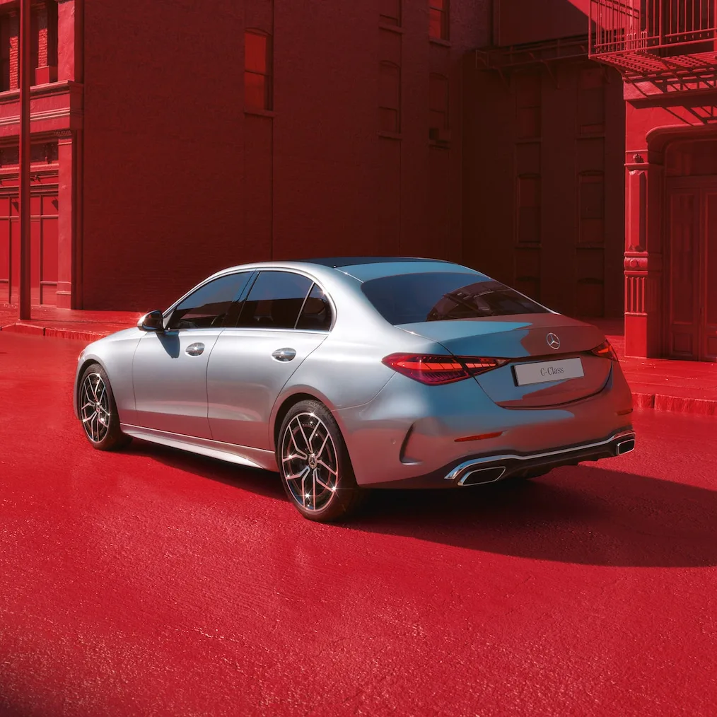 C-Class 후면 디자인
