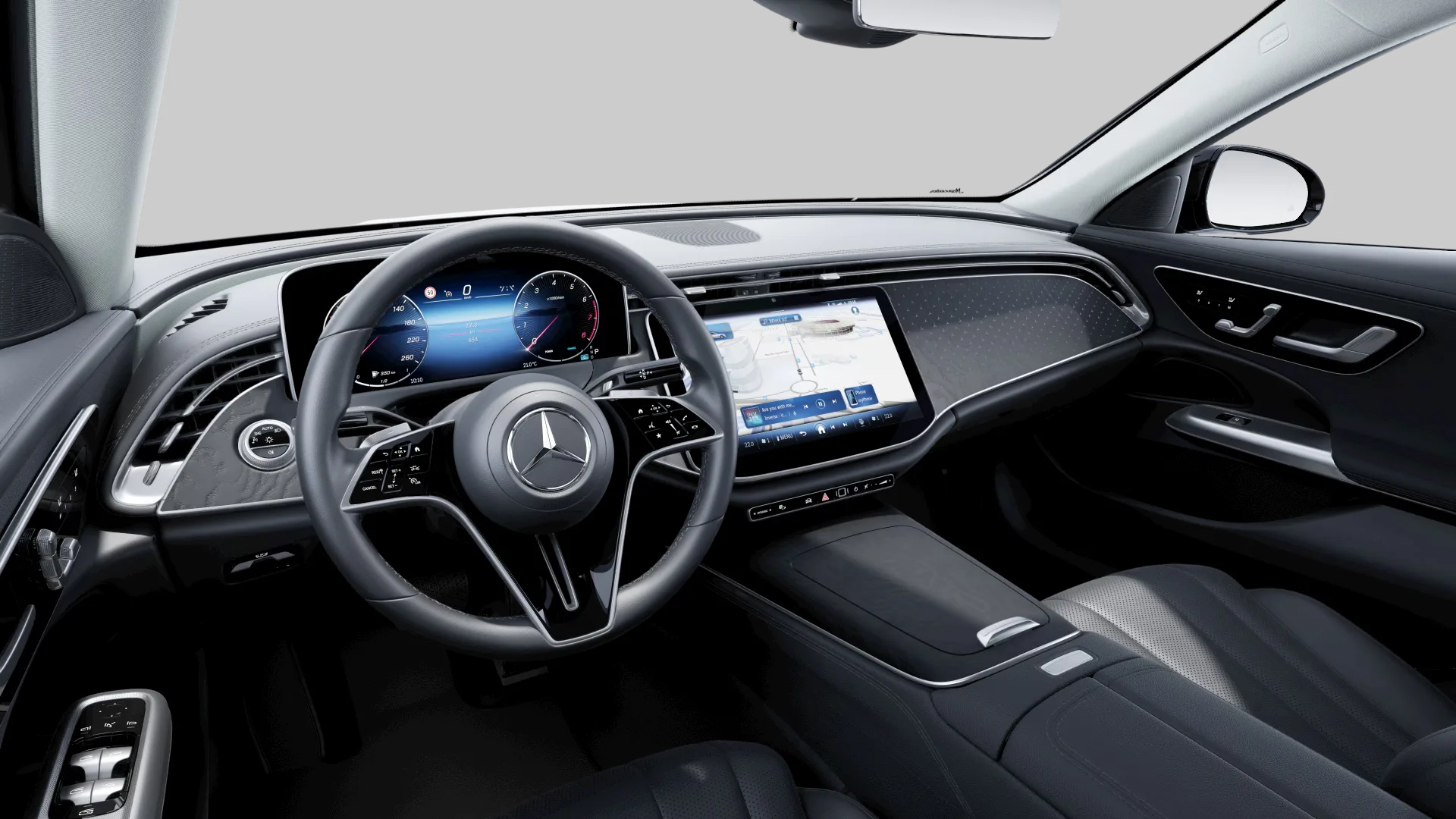 E-Class 인테리어 콕핏