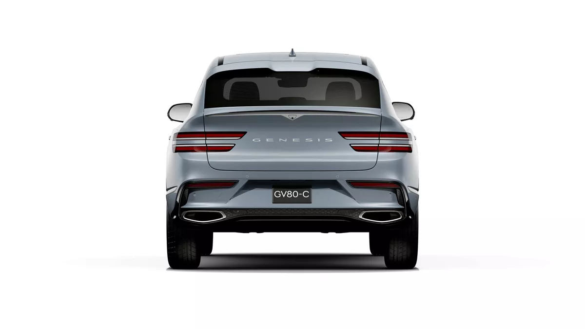 GV80 Coupe 후면 디자인